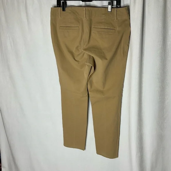 Lauren Ralph Lauren Khaki Twill Pants Horseshoe Charm Size 12 - Picture 3 of 13